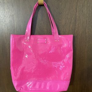 Kate Spade rainy day Blakey tote in hibiscus